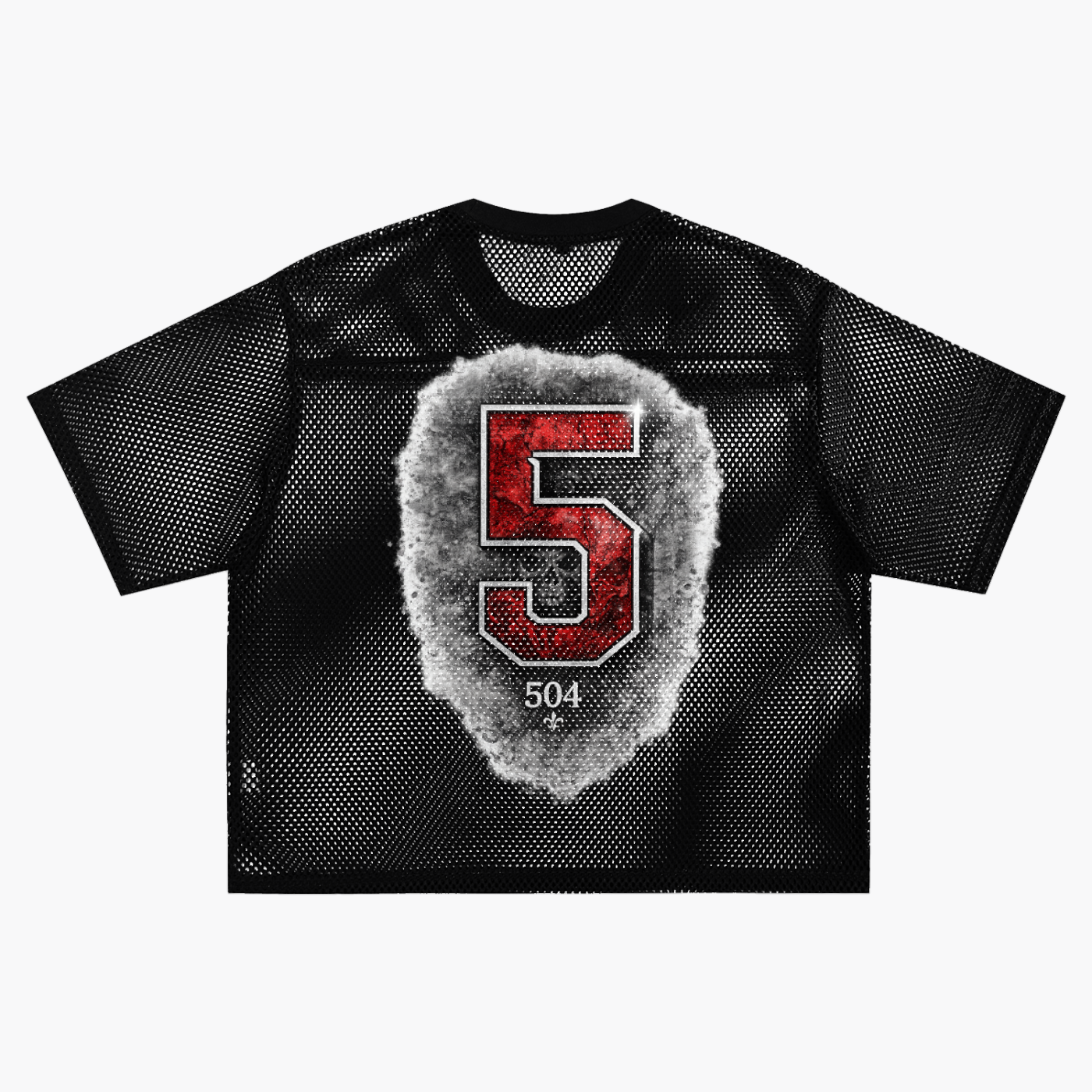 See-through Boxy Net T-Shirt