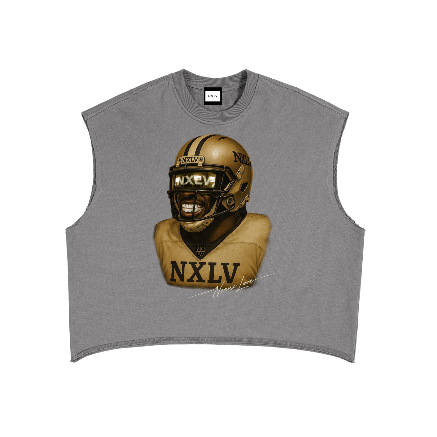 French Terry Boxy Tank Top