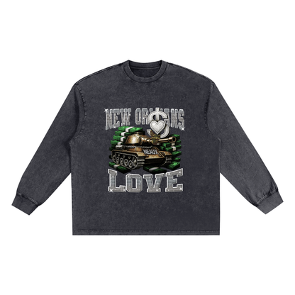 ⚜️ New Orleans Love “Battle Tank” Long Sleeve