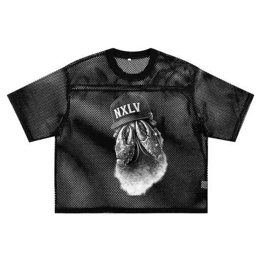 See-through Boxy Net T-Shirt