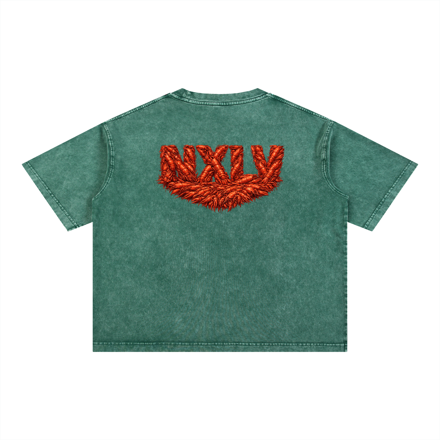 Mineral Wash Boxy Cotton T-Shirt