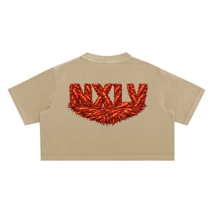 Snow Washed Crop Top
