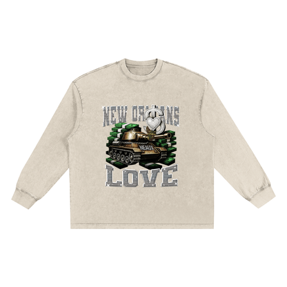 ⚜️ New Orleans Love “Battle Tank” Long Sleeve