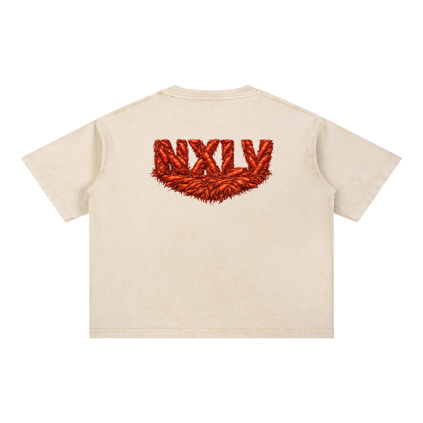 Mineral Wash Boxy Cotton T-Shirt