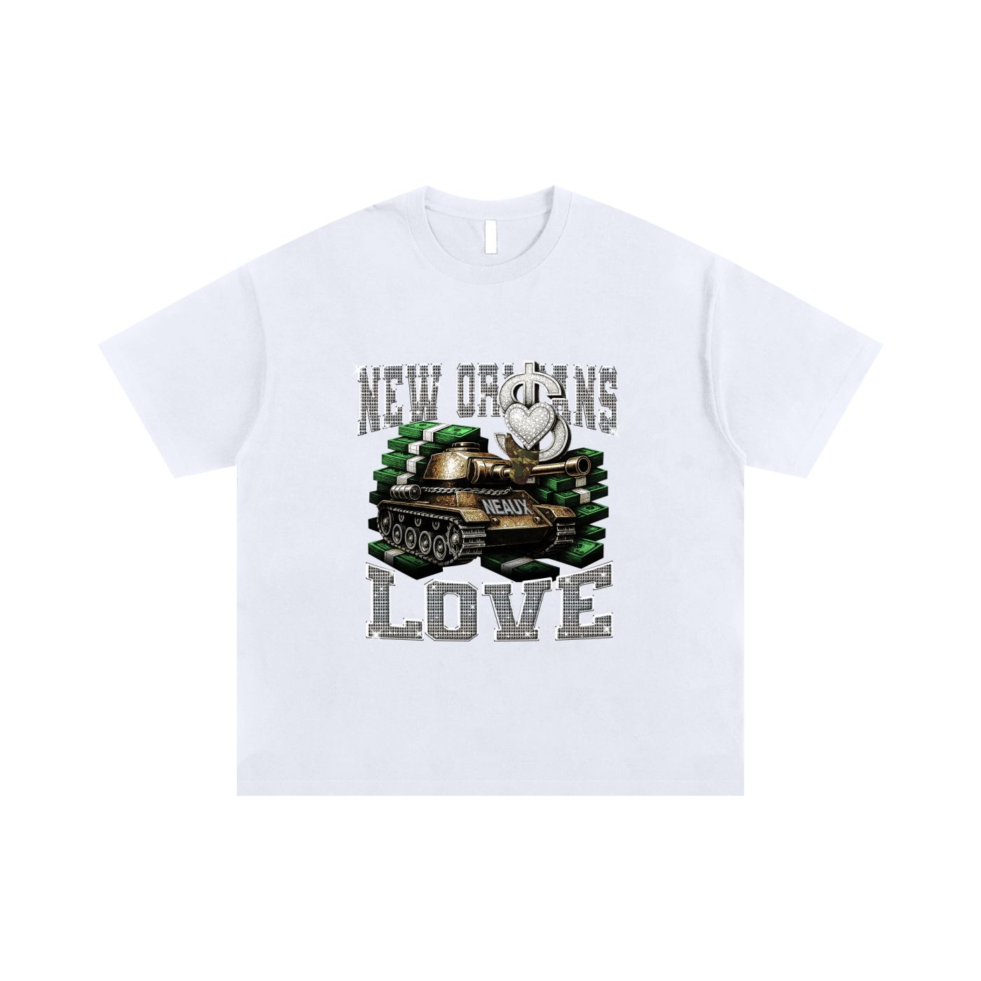 ⚜️ New Orleans Love “Battle Tank” Tee