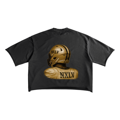 French Terry Raw Edge T-Shirt