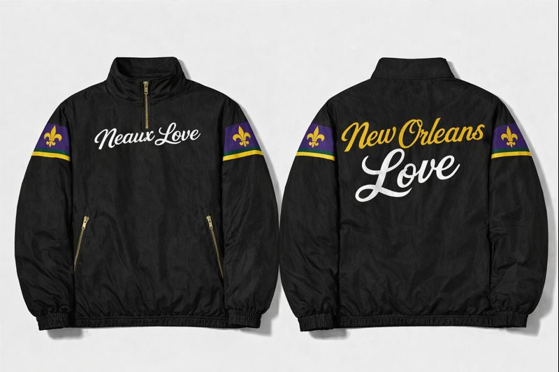 Neaux Love Script Windbreaker