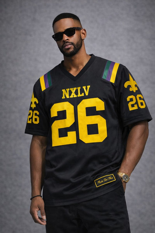 NXLV “Fat Tuesday 26” Mardi Gras Jersey — 2026 Edition MEN JERSEY