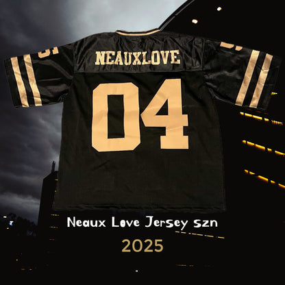 Neaux Love Jersey – Black &amp; Gold 504 Edition