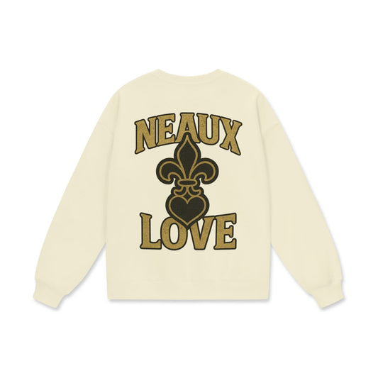 NXLV “Neaux Love” Cream Crewneck