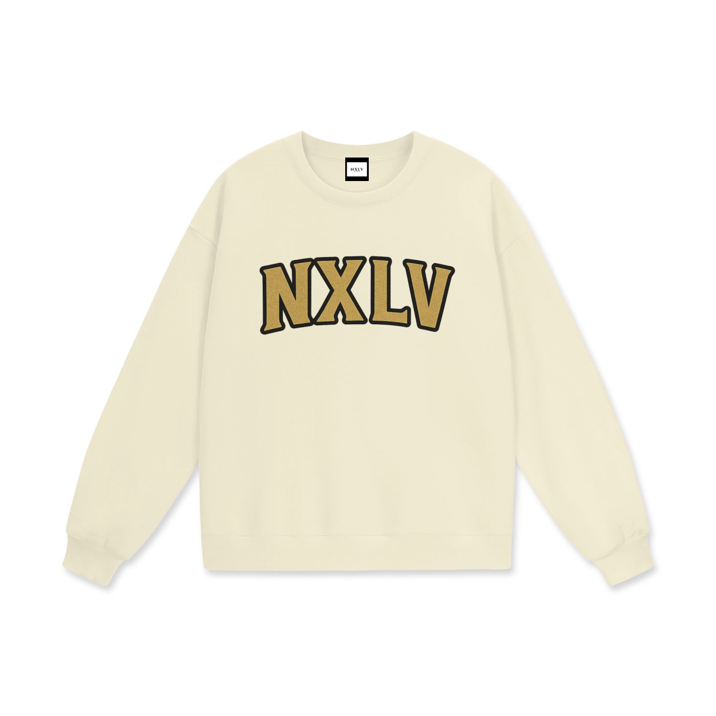 NXLV “Neaux Love” Cream Crewneck
