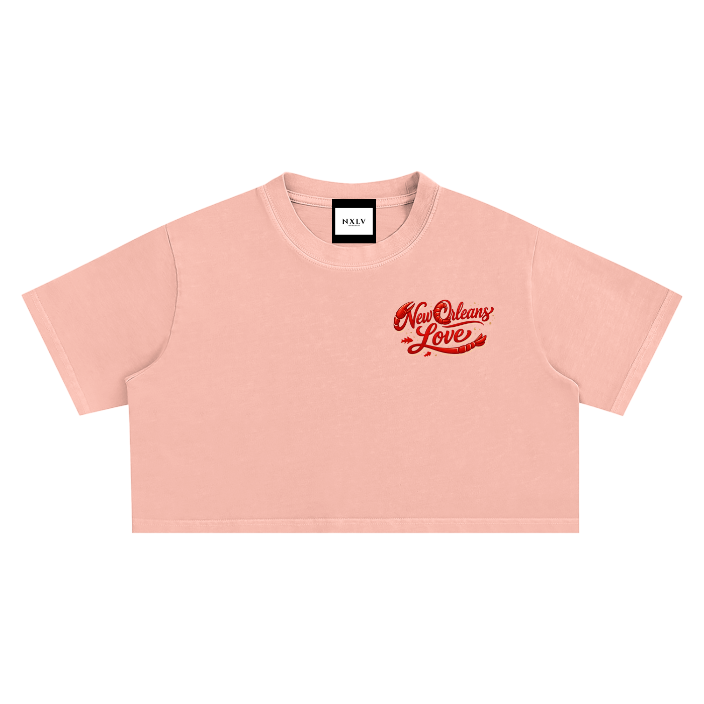 Snow Washed Crop Top