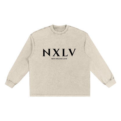 Snow Washed Frayed Edge T-Shirt