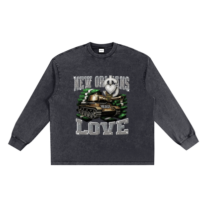 ⚜️ New Orleans Love “Battle Tank” Long Sleeve