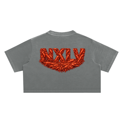 Snow Washed Crop Top