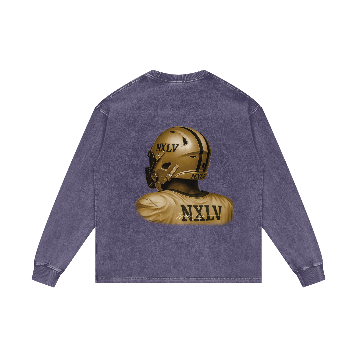 Acid Wash Oversize Long Sleeve T-Shirt