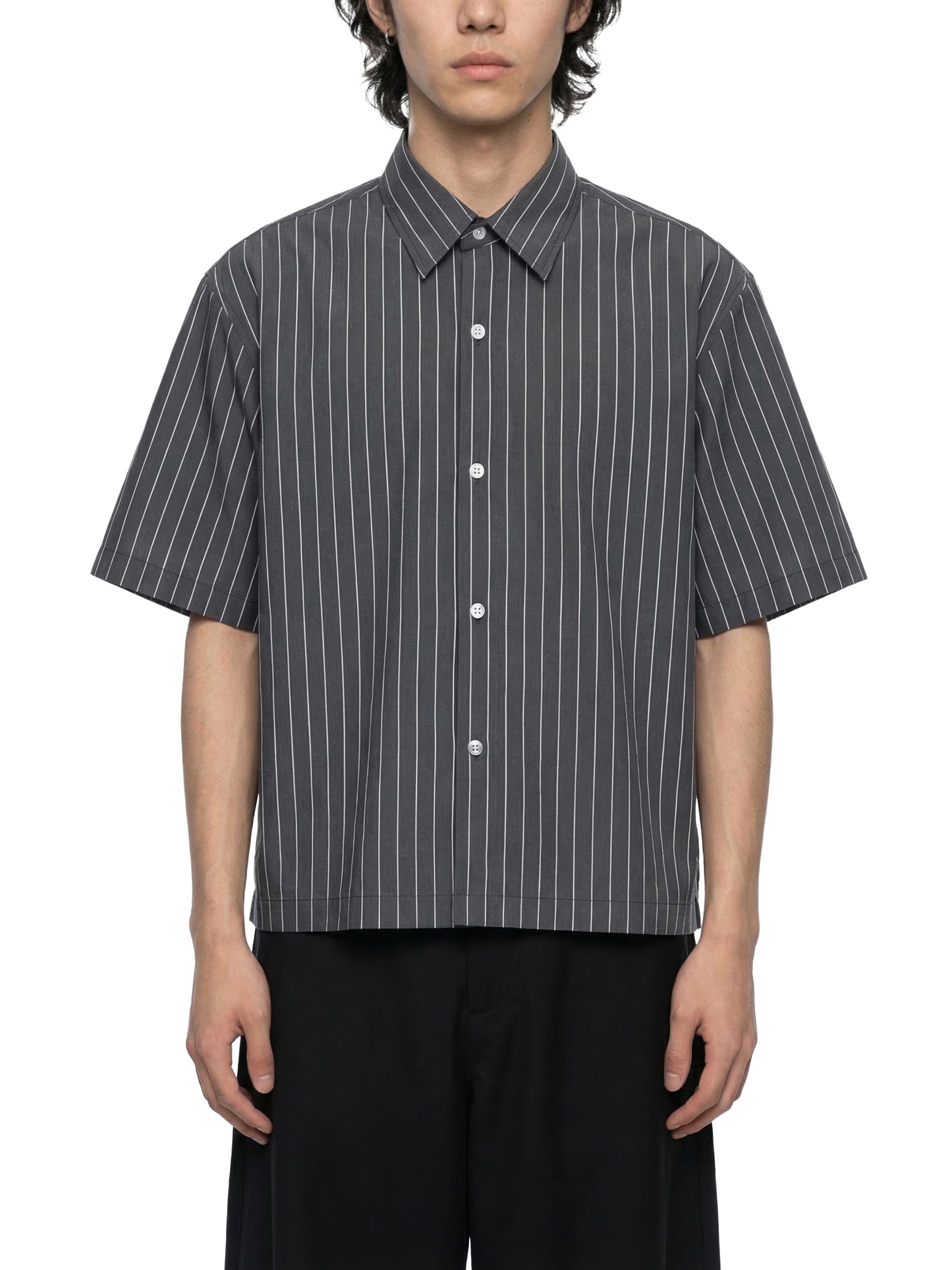 NXLV “504 Love” Pinstripe Button-Up